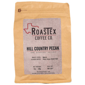 RoasTex Hill Country Pecan - Texas Coffee Beans